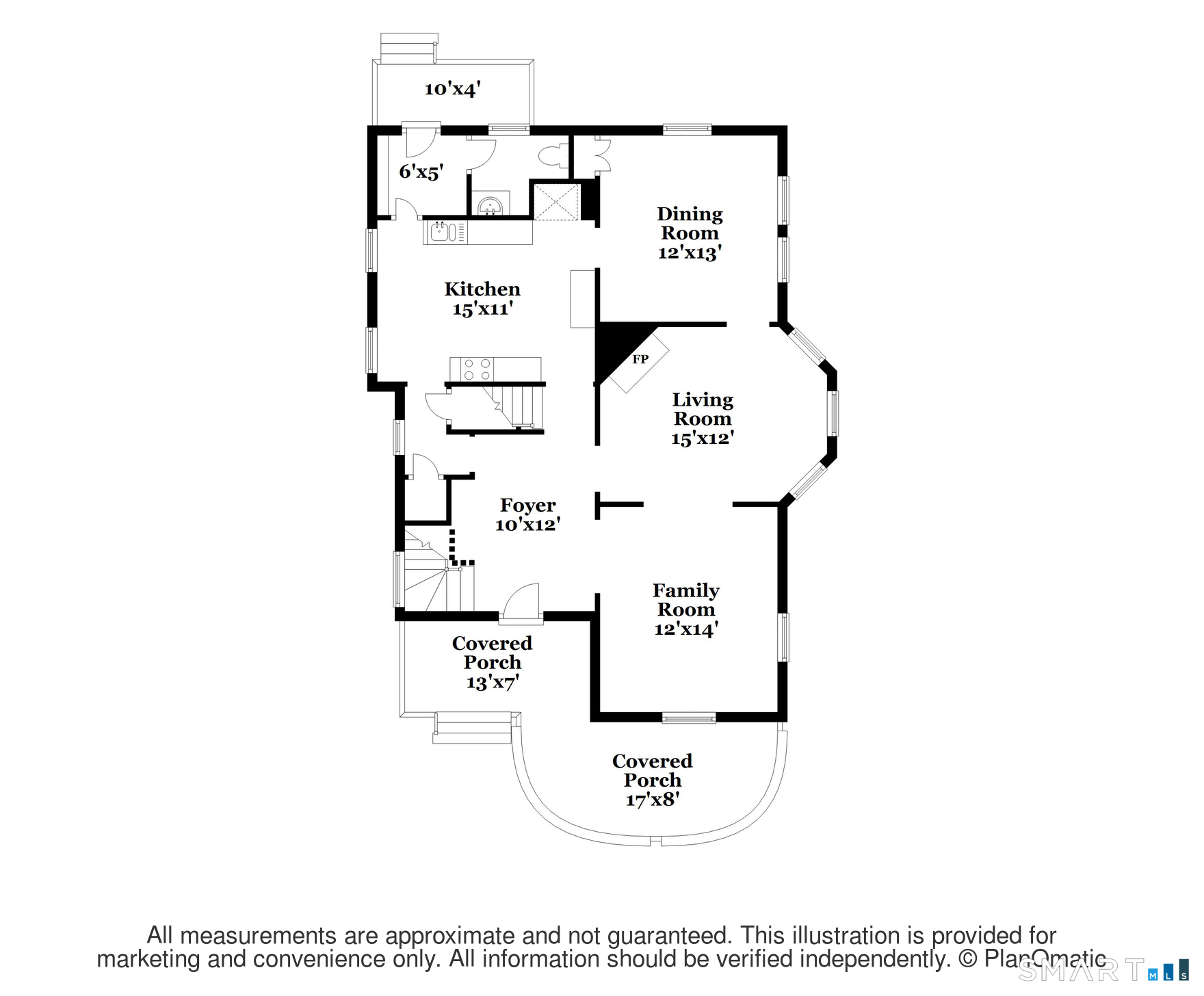 56 Whitney Street Hartford, CT 06105 - Photo 21 of 40 a picture of a floor plan