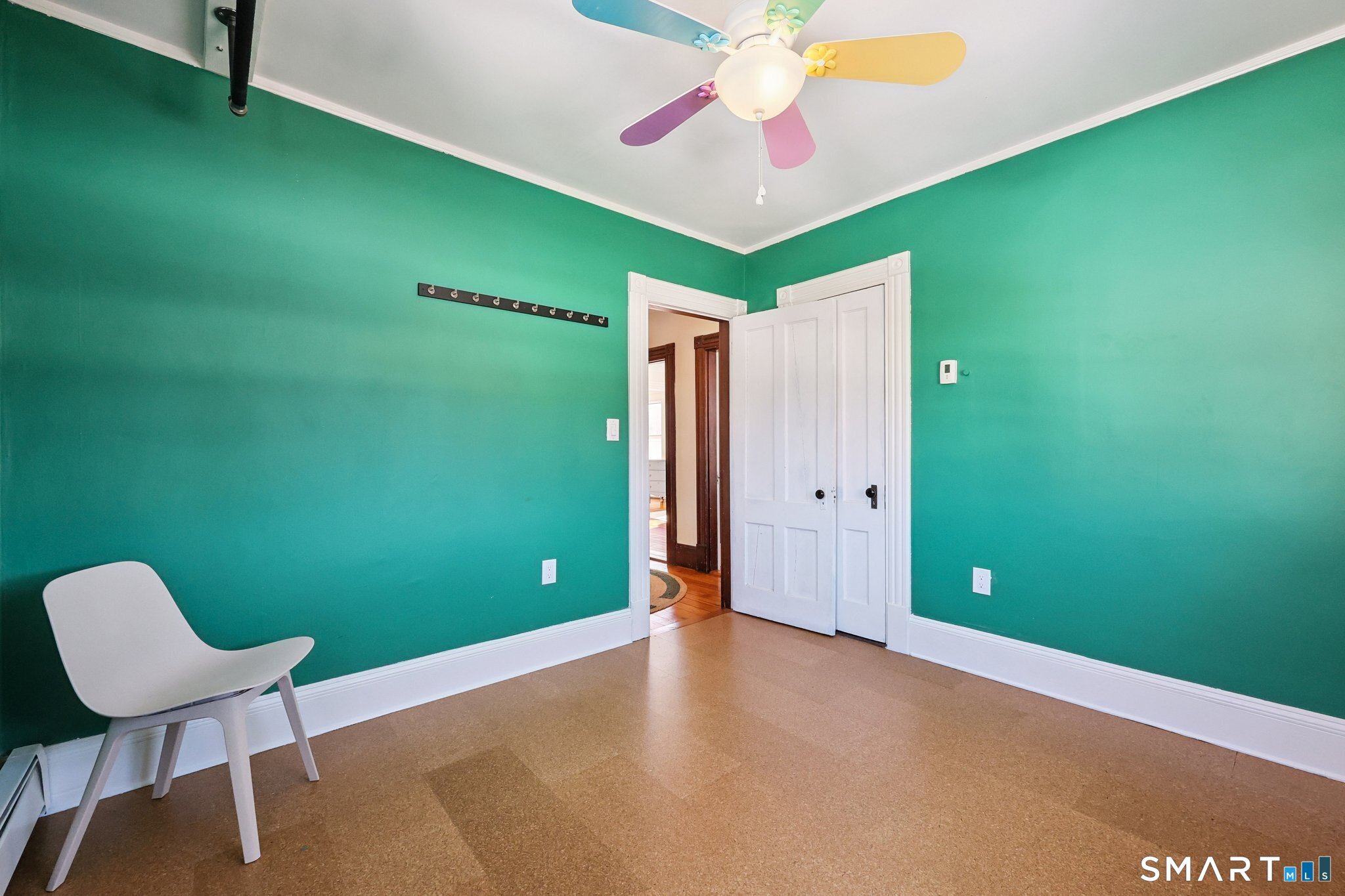 56 Whitney Street Hartford, CT 06105 - Photo 31 of 40 a view of a livingroom with a fan and a fan