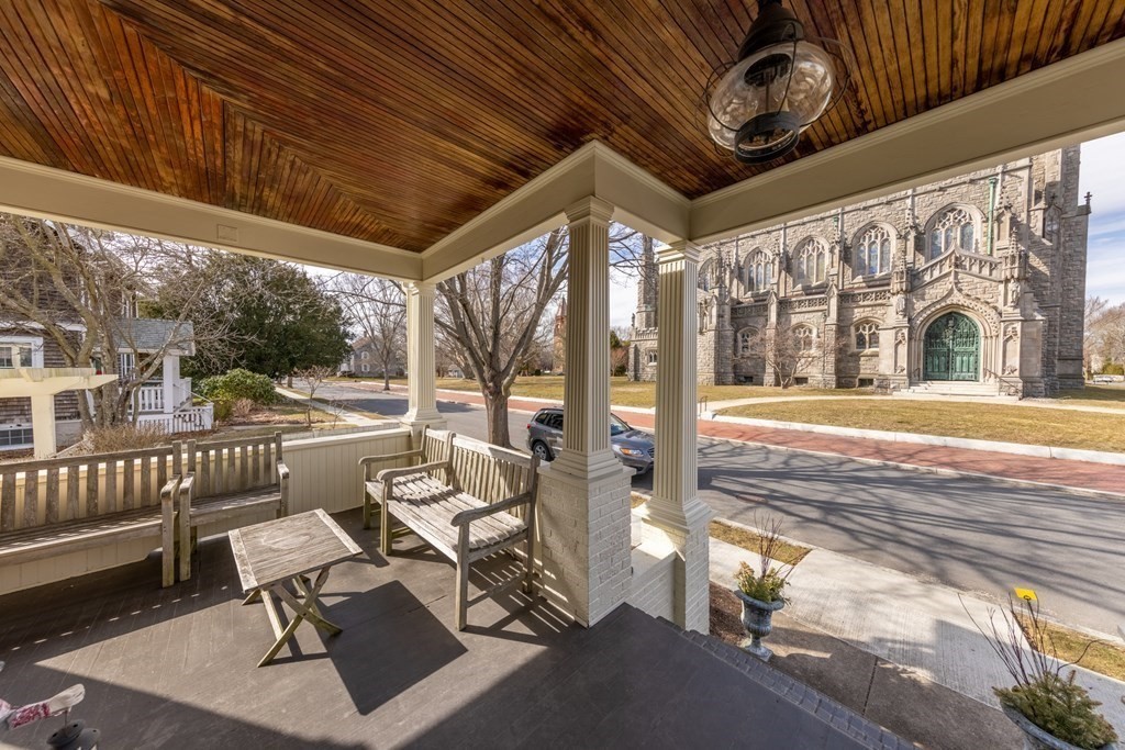 41 Union Street Fairhaven, MA 02719 - Photo 9 of 41 a building outdoor space with patio furniture and garden view