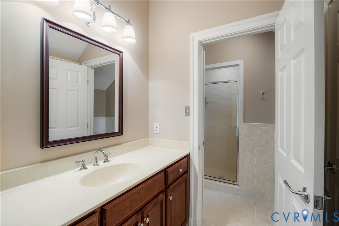 628 Cedar Run Road Manakin-Sabot, VA 23103 - Photo 49 of 70 Private vanity area leads to the shared tub/shower