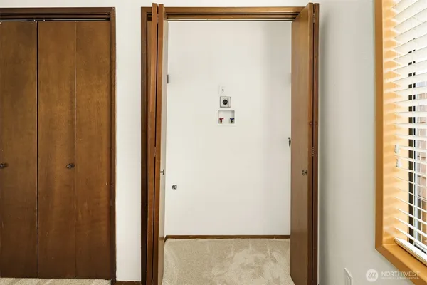 a view of front door