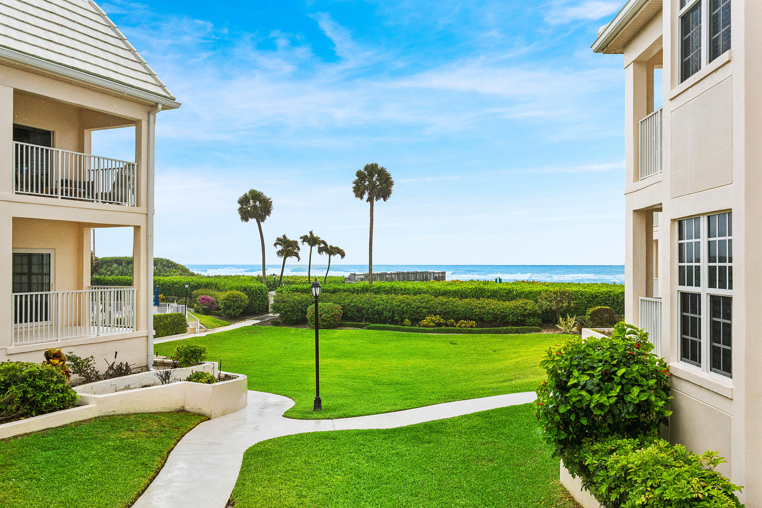 5900 Old Ocean Boulevard, Unit C5 Ocean Ridge, FL 33435 - Photo 17 of 17 a view of a garden with a apartment