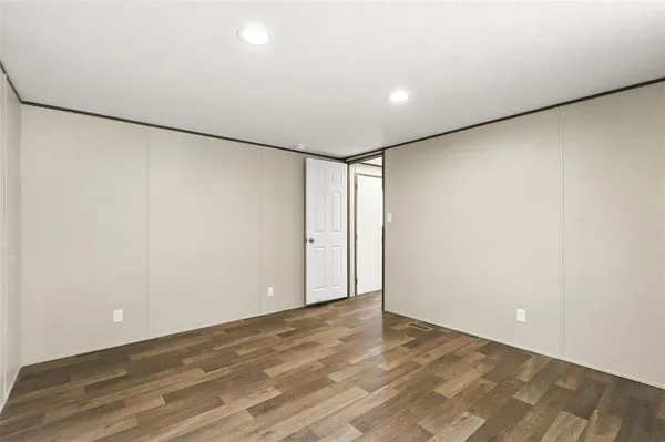 a view of empty room