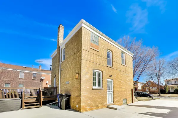 a view of a building with many windows