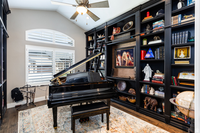 1132 Sunset Dunes Way Draper, UT 84020 - Photo 11 of 35 Vaulted ceiling with a ceiling fan
