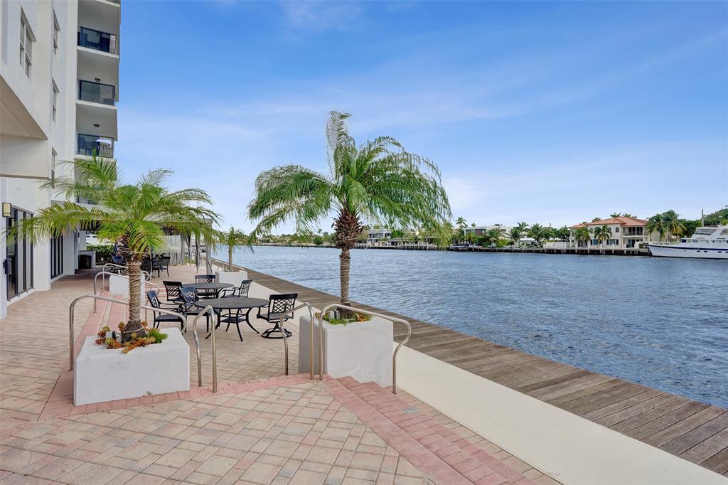 5100 Dupont Boulevard, Unit 3G Fort Lauderdale, FL 33308 - Photo 27 of 46 a view of swimming pool with outdoor seating and plants