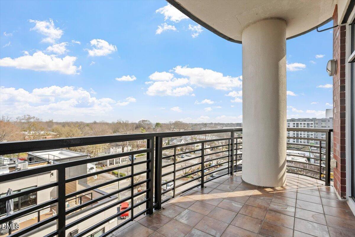 618 North Boylan Avenue, Unit 924 Raleigh, NC 27603 - Photo 4 of 33 a view of city from balcony