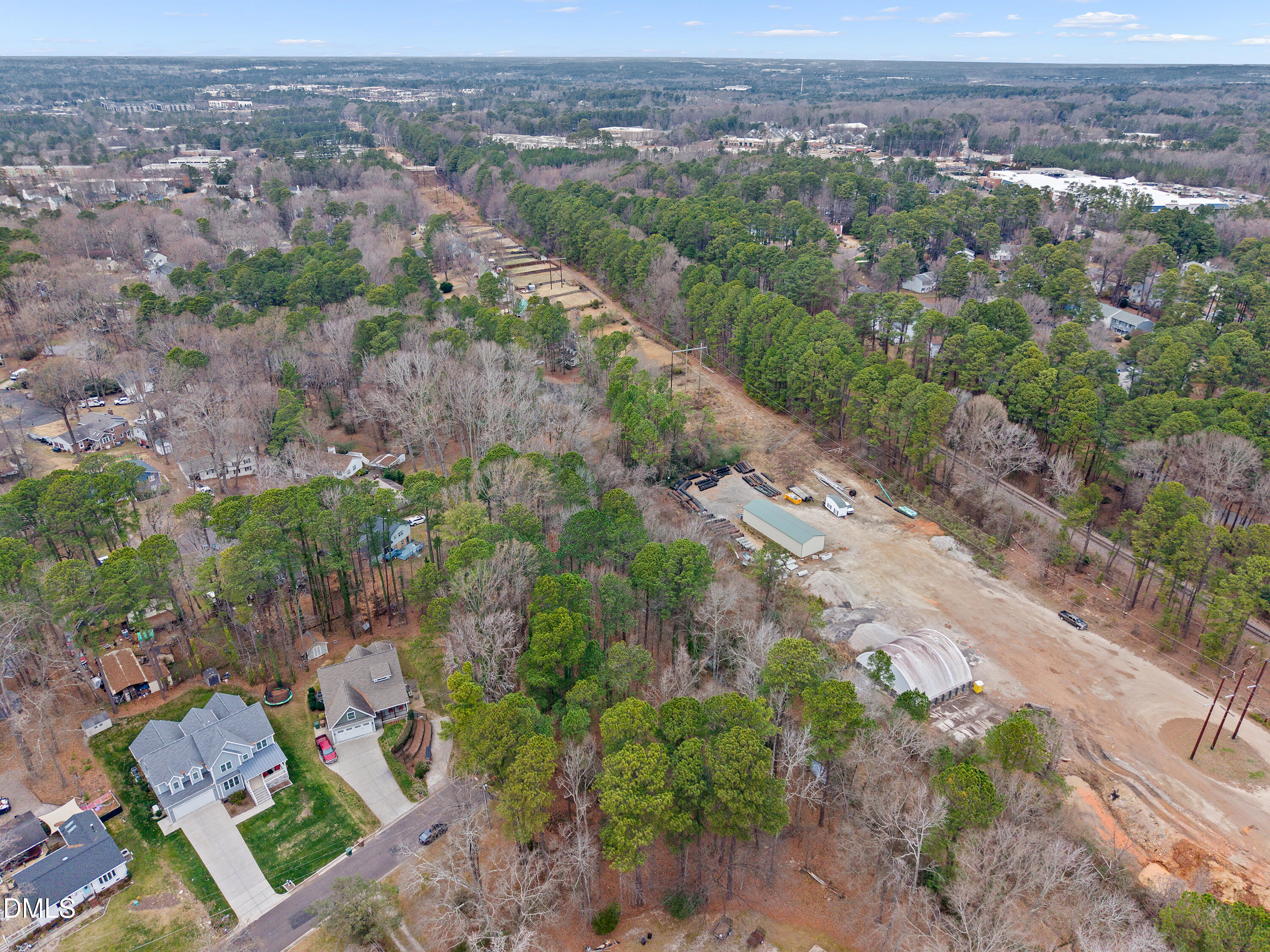 507 Maple Street Cary, NC 27513 - Photo 8 of 12 an aerial view of a city