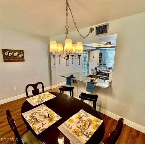a living room with a couch and a table