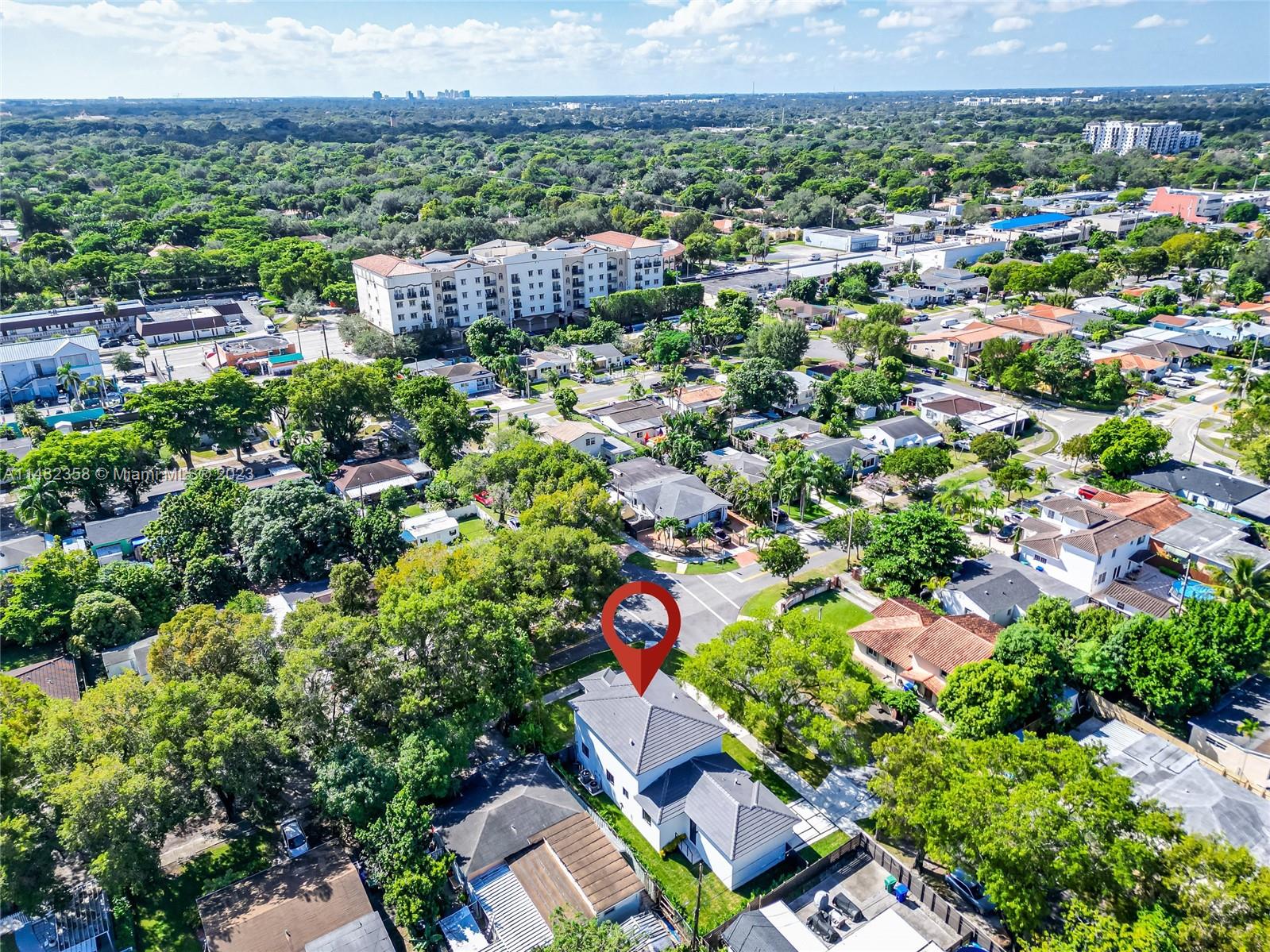 5241 Southwest 6th Street Miami, FL 33134 - Photo 7 of 38 an aerial view of multiple house