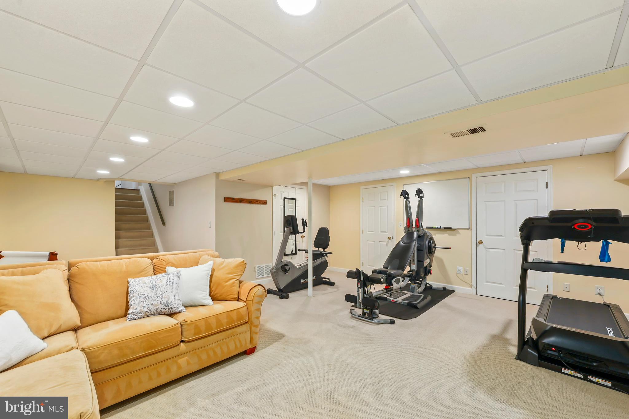 5024 Pheasant Ridge Road Fairfax, VA 22030 - Photo 37 of 51 Lower Level - Open Area/Play Area/Gym
