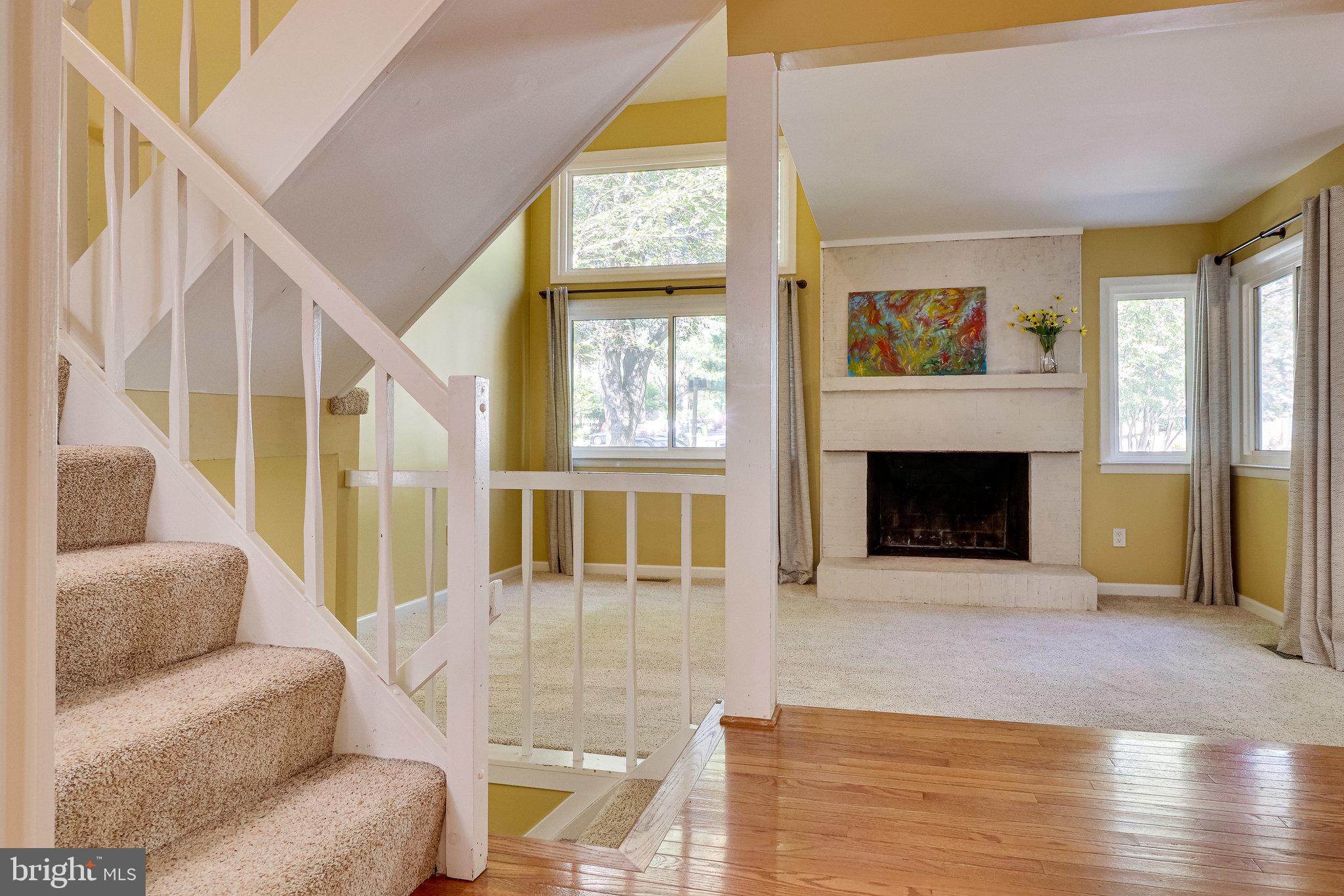 2210 Glencourse Lane Reston, VA 20191 - Photo 15 of 84 Looking across staircase & Living Area Windows