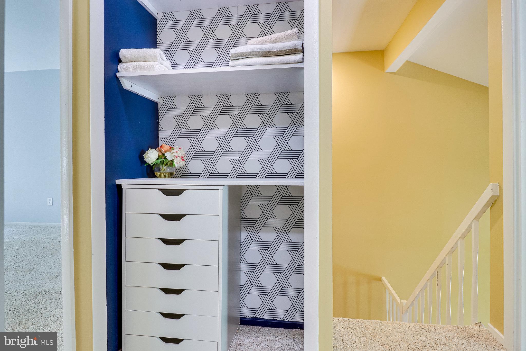 2210 Glencourse Lane Reston, VA 20191 - Photo 42 of 84 Hall Storage & Staircase going to Main Level