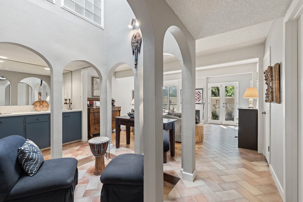 3500 Enfield Road, Unit E Austin, TX 78703 - Photo 12 of 40 Elegant archways add a layer of character to the home.