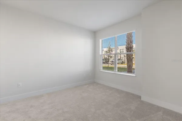 a view of empty room