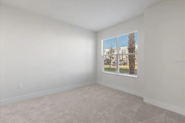 a view of empty room