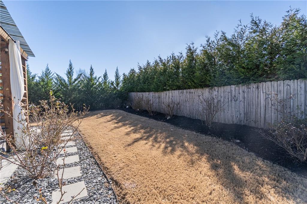 723 Independence Avenue Pendergrass, GA 30567 - Photo 18 of 22 a view of a backyard