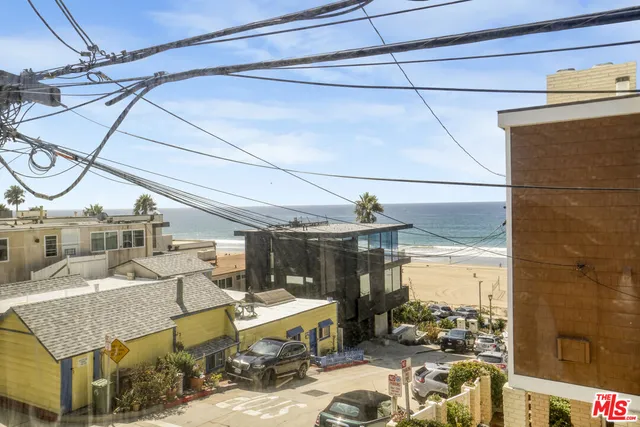 a view of a terrace with wooden floor