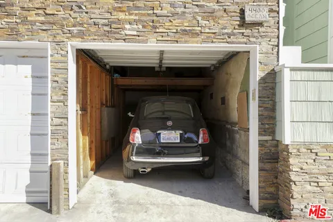 a view of an ocean and beach space
