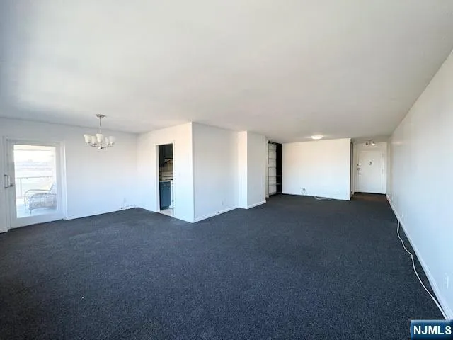 a view of empty room