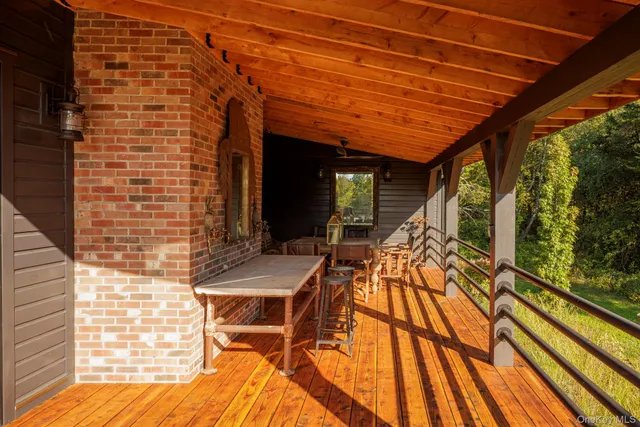 a front view of a house with balcony