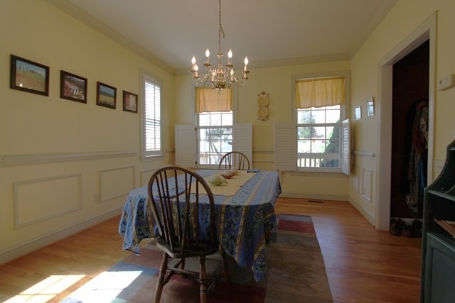 241 Starcrest Road Charlottesville, VA 22902 - Photo 5 of 29 a view of a dining room with furniture and window