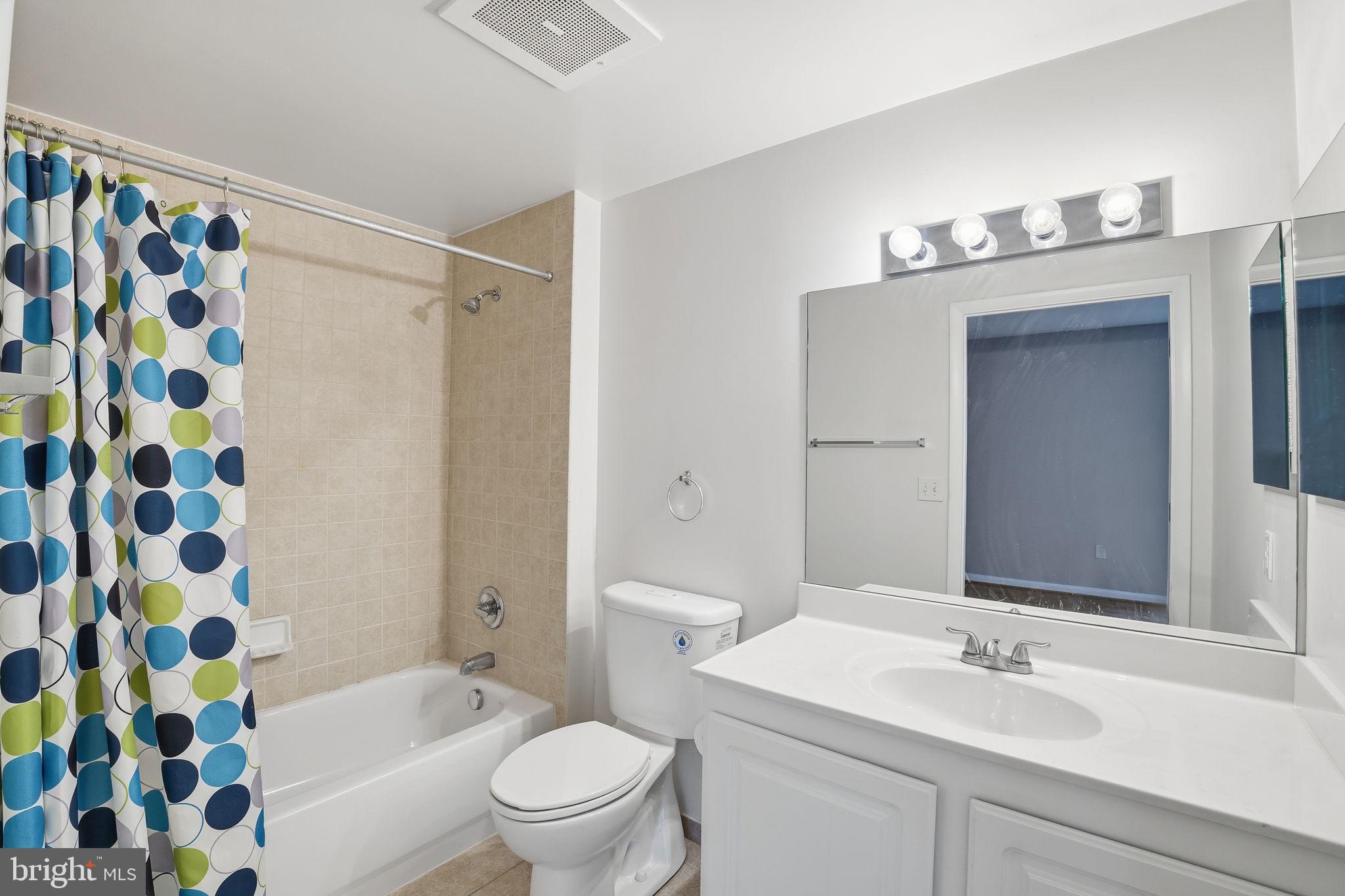 350 G Street Southwest, Unit N302 Washington, DC 20024 - Photo 8 of 32 a bathroom with a sink a toilet and shower