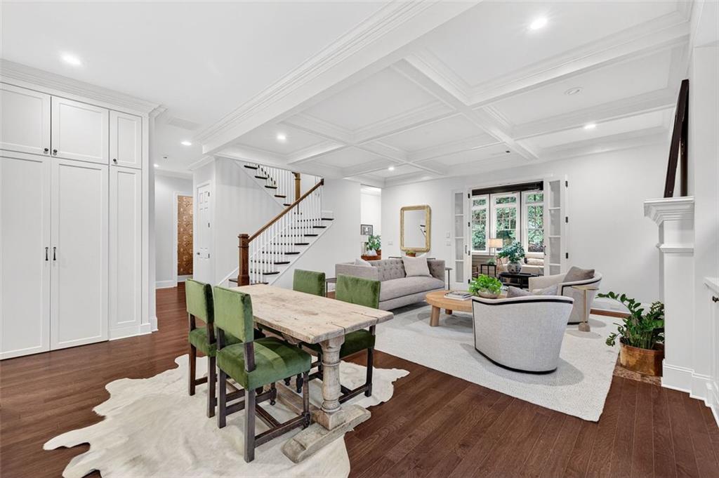 101 Walden Square Way Decatur, GA 30030 - Photo 8 of 33 a living room with furniture and a wooden floor