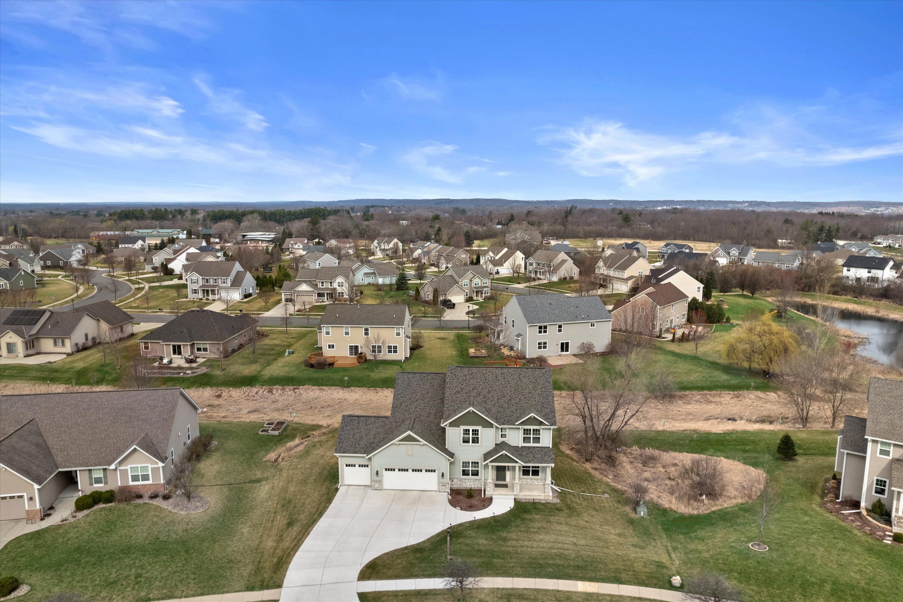 1316 Orchard View Lane Mukwonago, WI 53149 - Photo 2 of 52 Aerial View