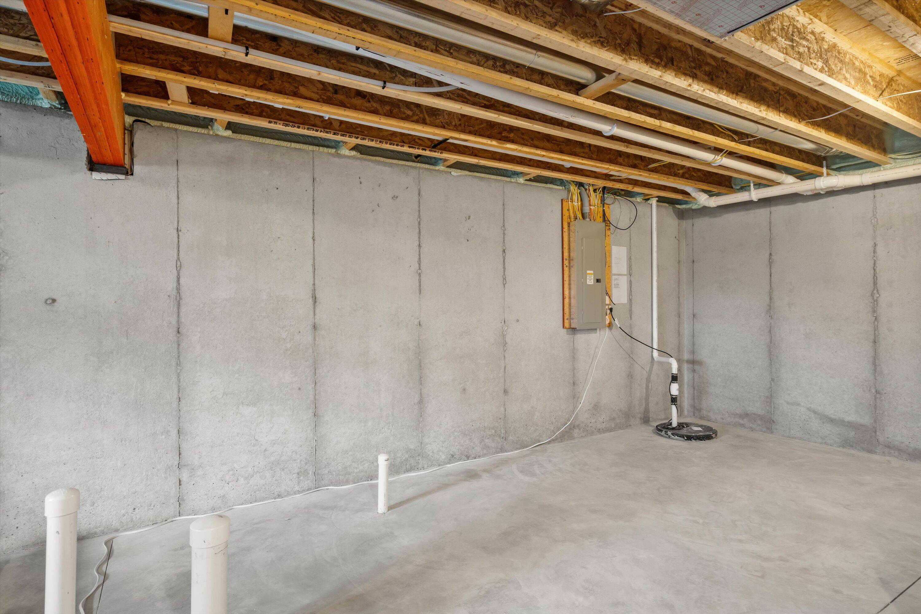 1316 Orchard View Lane Mukwonago, WI 53149 - Photo 42 of 52 Basement Plumbed for Bath