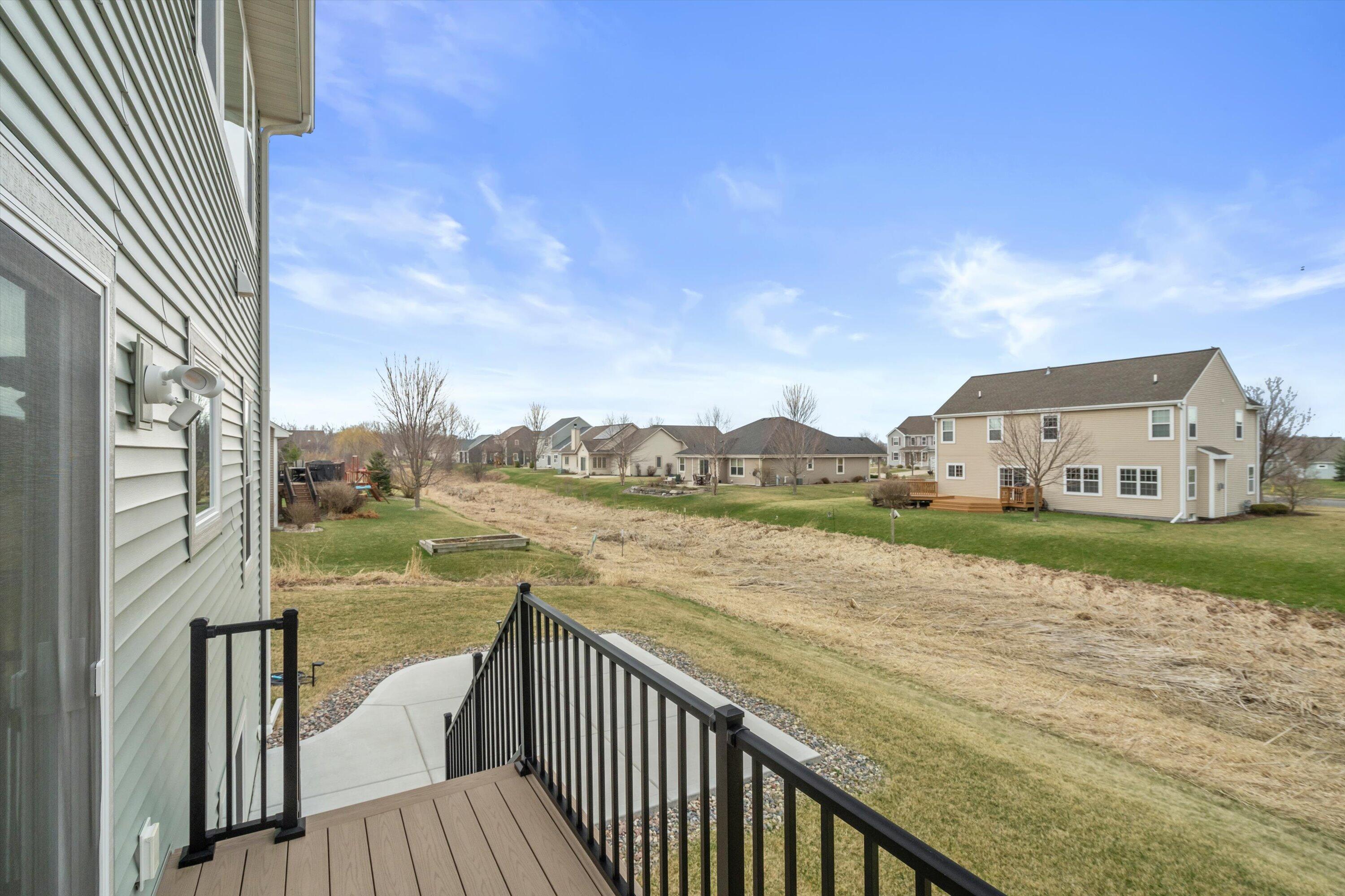 1316 Orchard View Lane Mukwonago, WI 53149 - Photo 49 of 52 Deck View