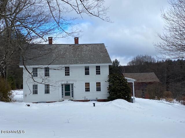 37 Brittingham Hill Road Rowe, MA 01367 - Photo 1 of 1 front view of a house with a yard