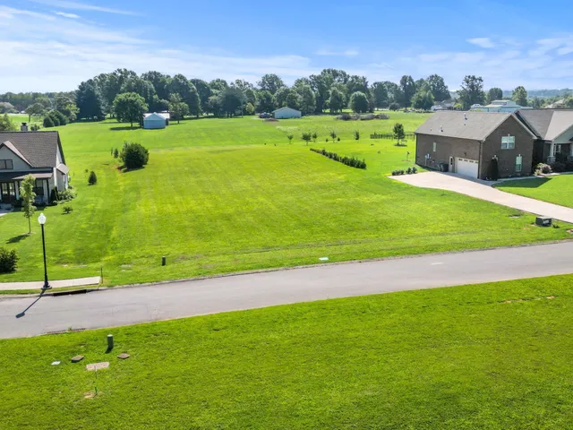 an aerial view of baseball ground