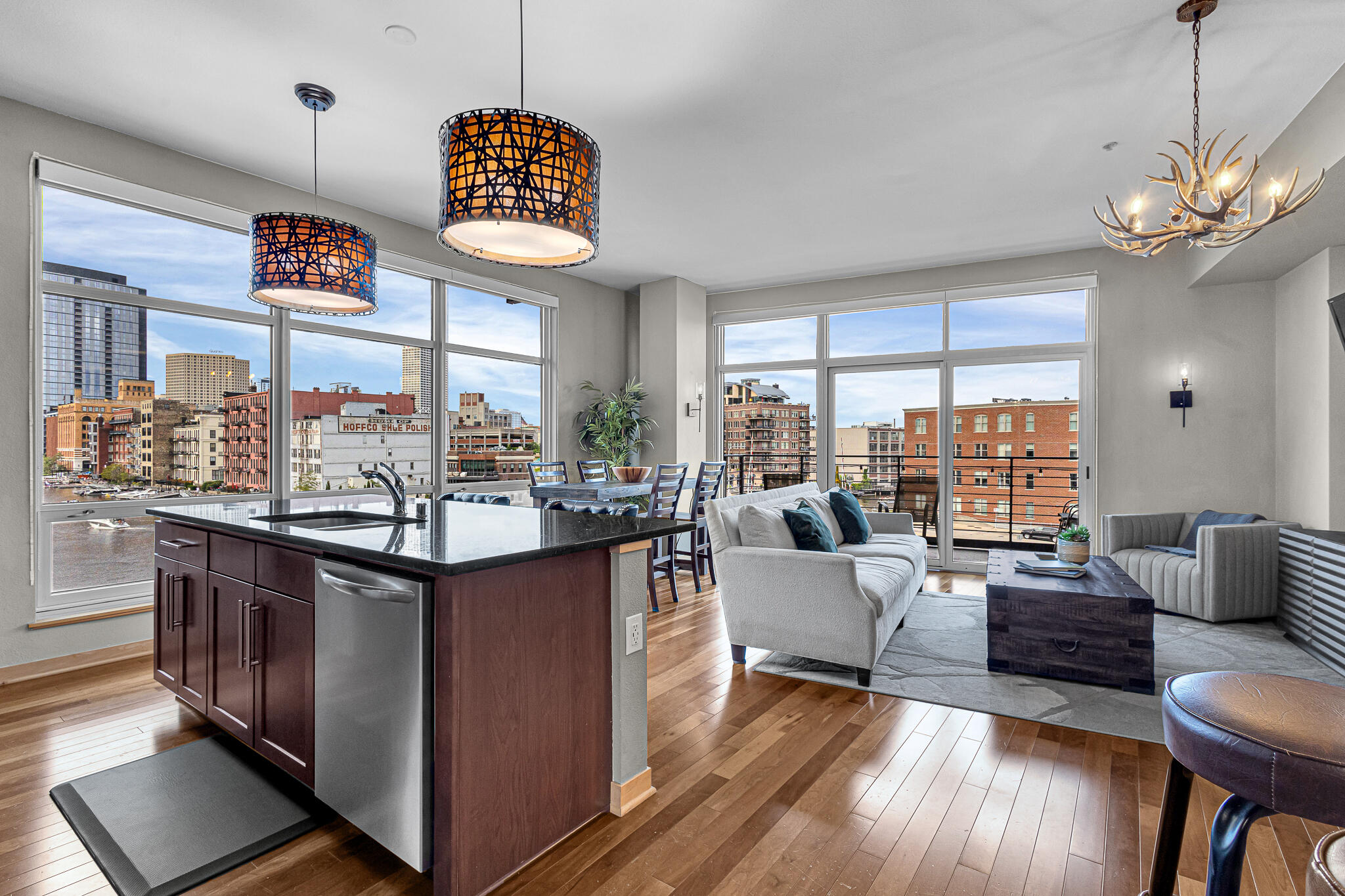 106 West Seeboth Street, Unit 407 Milwaukee, WI 53204 - Photo 1 of 42 Open Concept