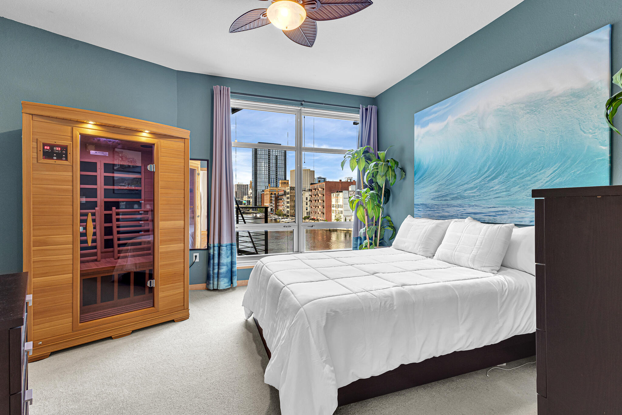 106 West Seeboth Street, Unit 407 Milwaukee, WI 53204 - Photo 12 of 42 Sauna included!