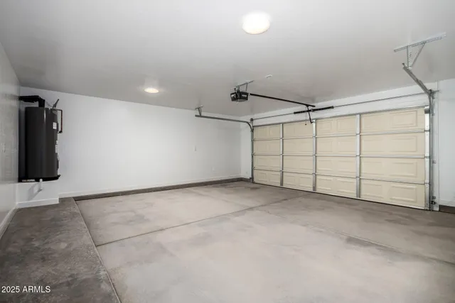 a swimming pool with lawn chairs