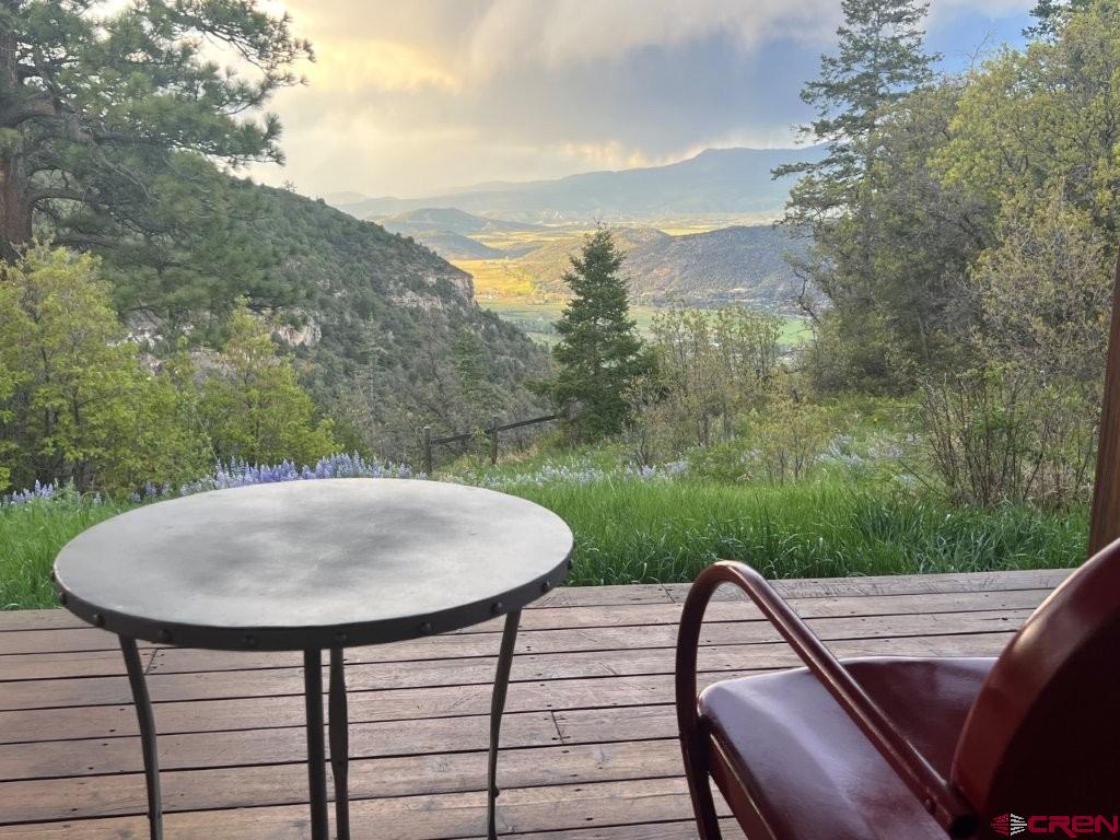 444 Which Way Ridgway, CO 81432 - Photo 18 of 36 a view of a chairs and table in patio