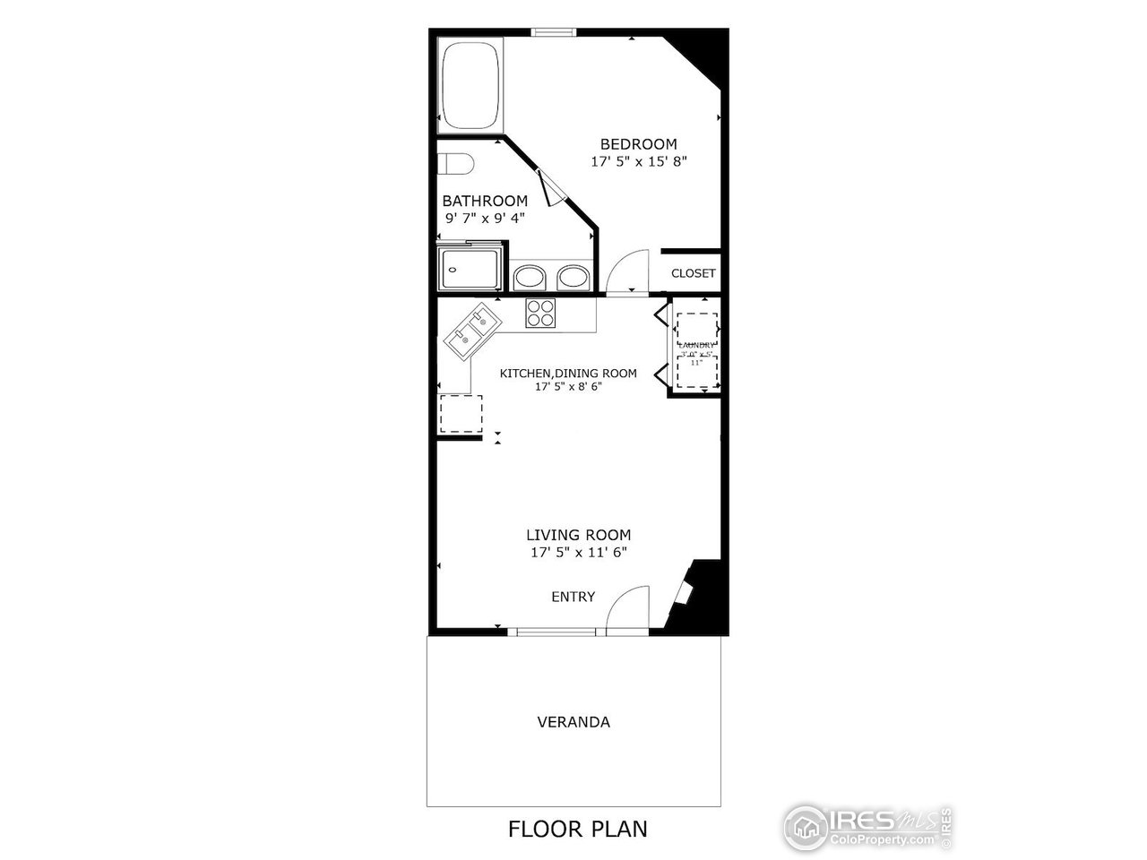 2120 Fall River Road, Unit 2 Estes Park, CO 80517 - Photo 44 of 44 floor plan