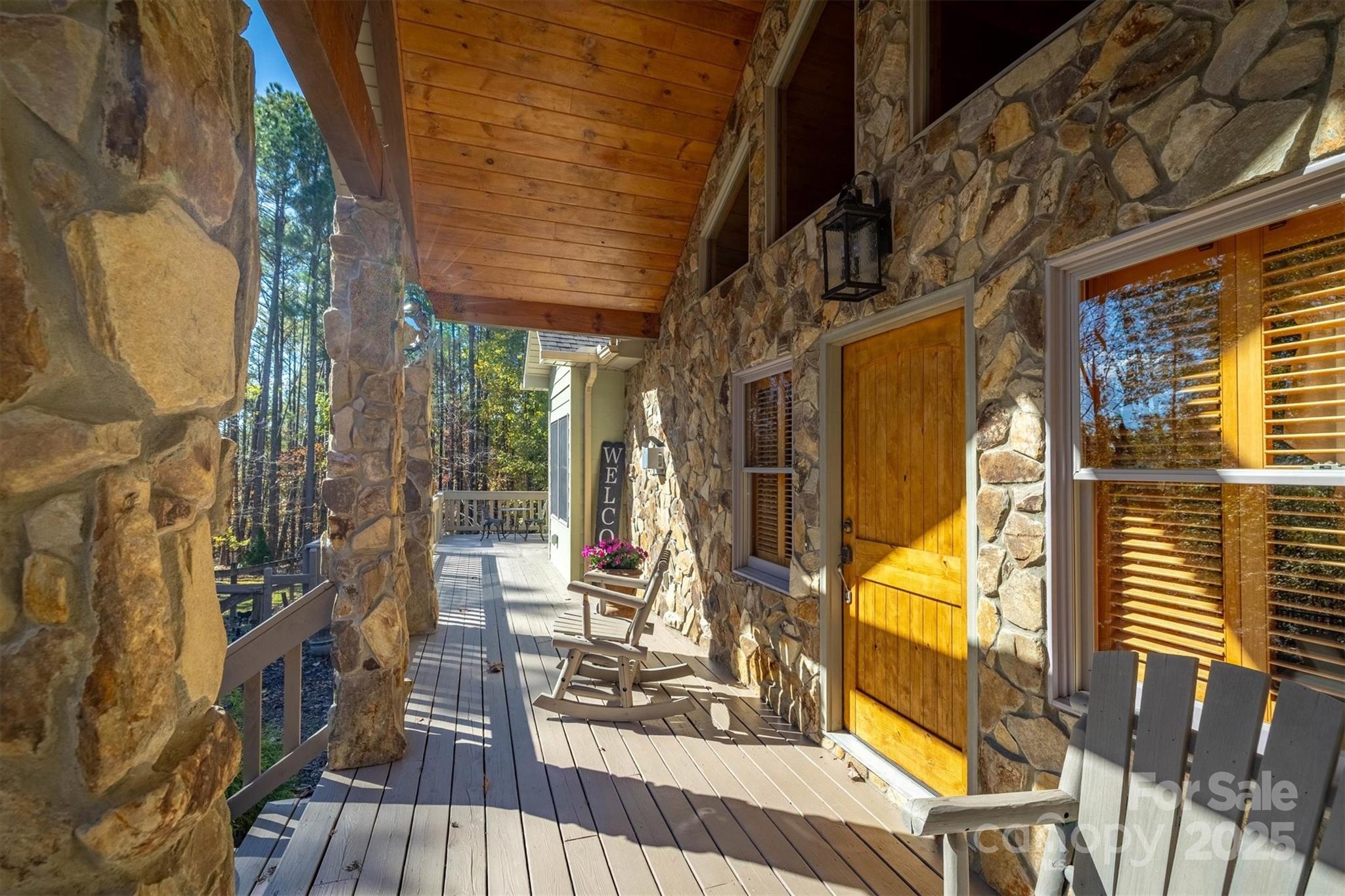 4030 South View Boulevard Morganton, NC 28655 - Photo 8 of 43 a view of a patio with glass windows