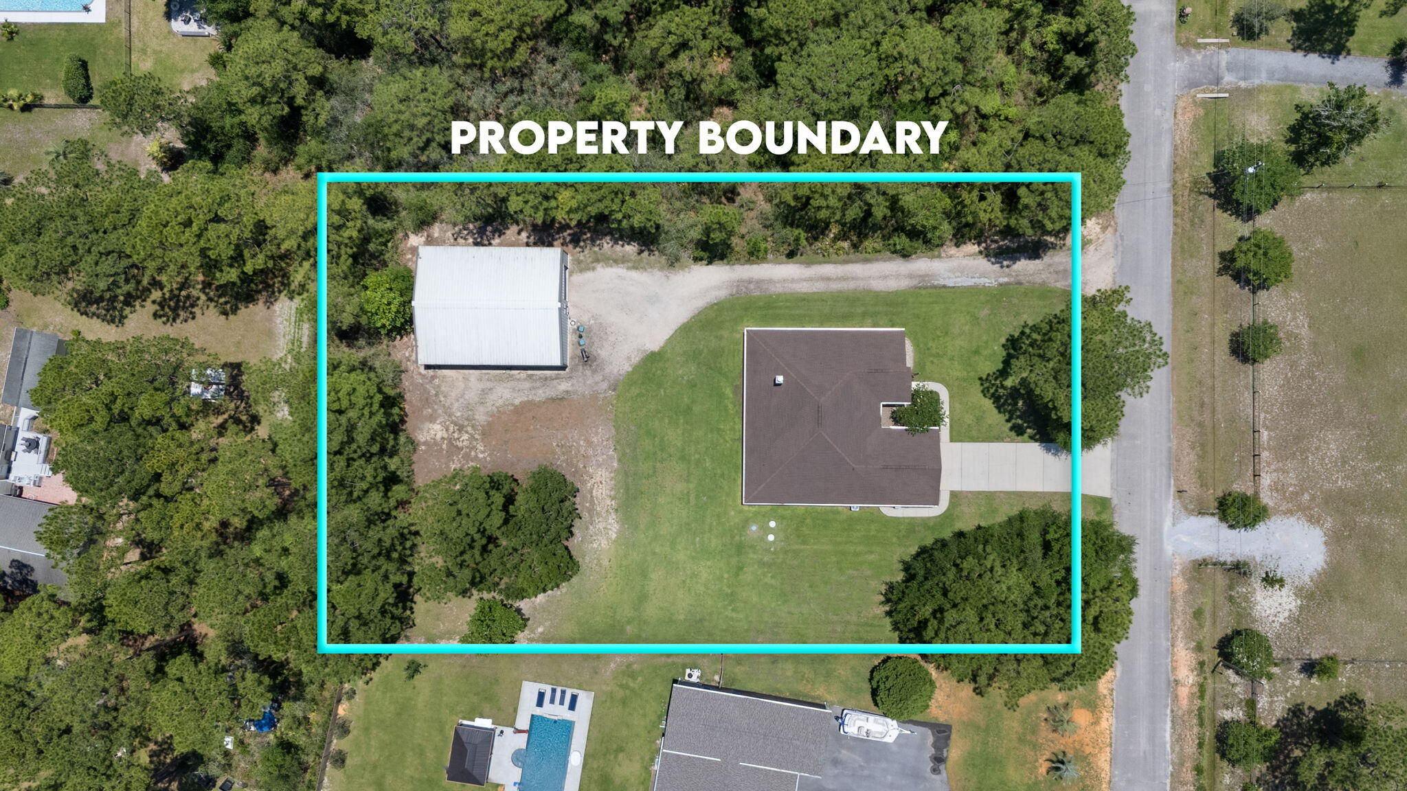 2618 Yellow Pine Road Navarre, FL 32566 - Photo 2 of 65 57-web-or-mls-FinalDrone-1