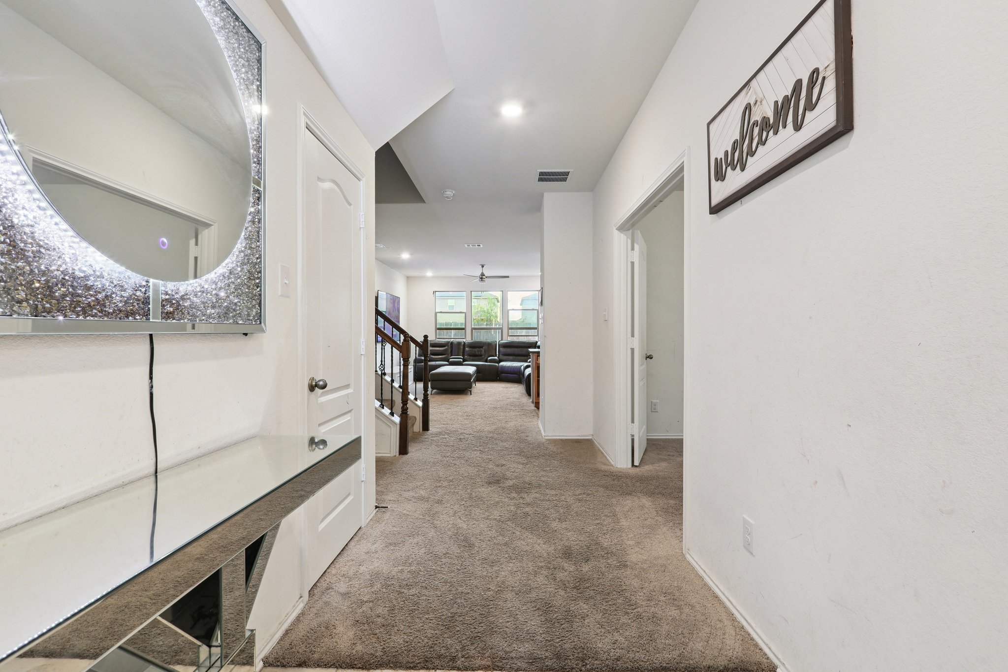 13817 Eleanor Roosevelt Street Manor, TX 78653 - Photo 13 of 35 a view of hallway with stairs