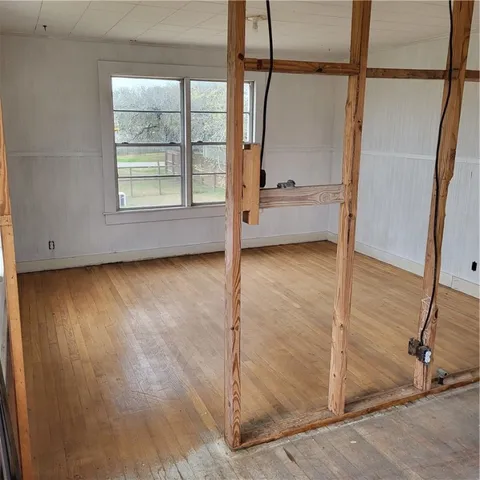 a view of water heater room