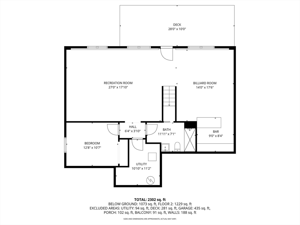 38 Norman Street Clinton, MA 01510 - Photo 32 of 40 a picture of a bench in front of a wall
