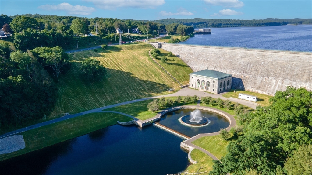 38 Norman Street Clinton, MA 01510 - Photo 38 of 40 an aerial view of a house having yard swimming pool and outdoor seating
