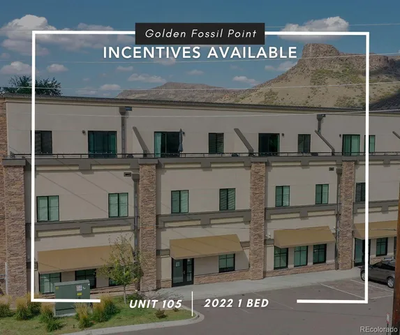 a front view of a building