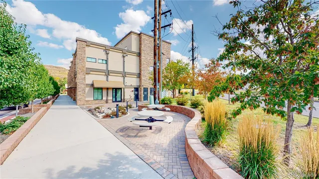 a room with furniture and a window