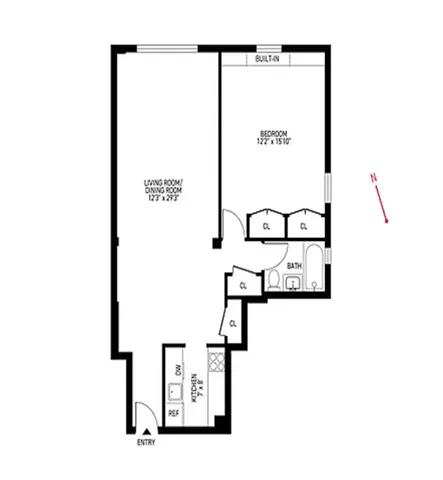 $575,000 | 225 East 76th Street, Unit 4A | Lenox Hill