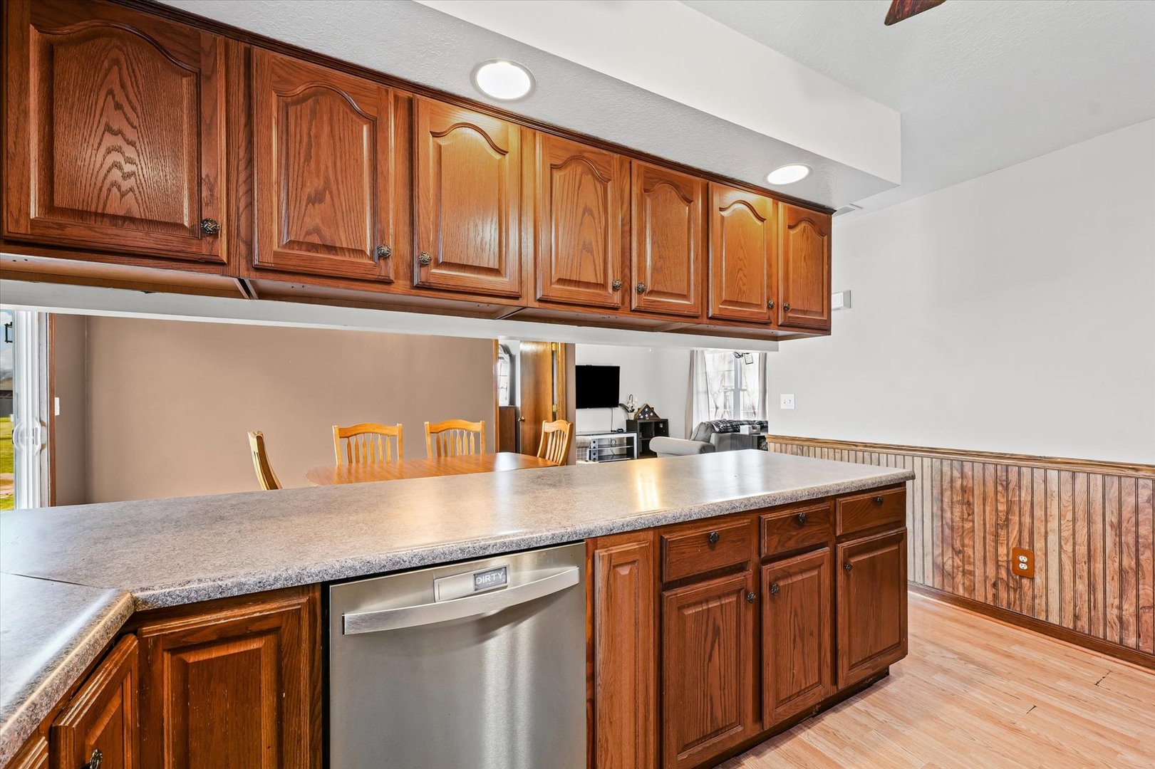 29 Falcon Pass Camargo, IL 61919 - Photo 13 of 27 a kitchen with stainless steel appliances granite countertop a sink stove and cabinets