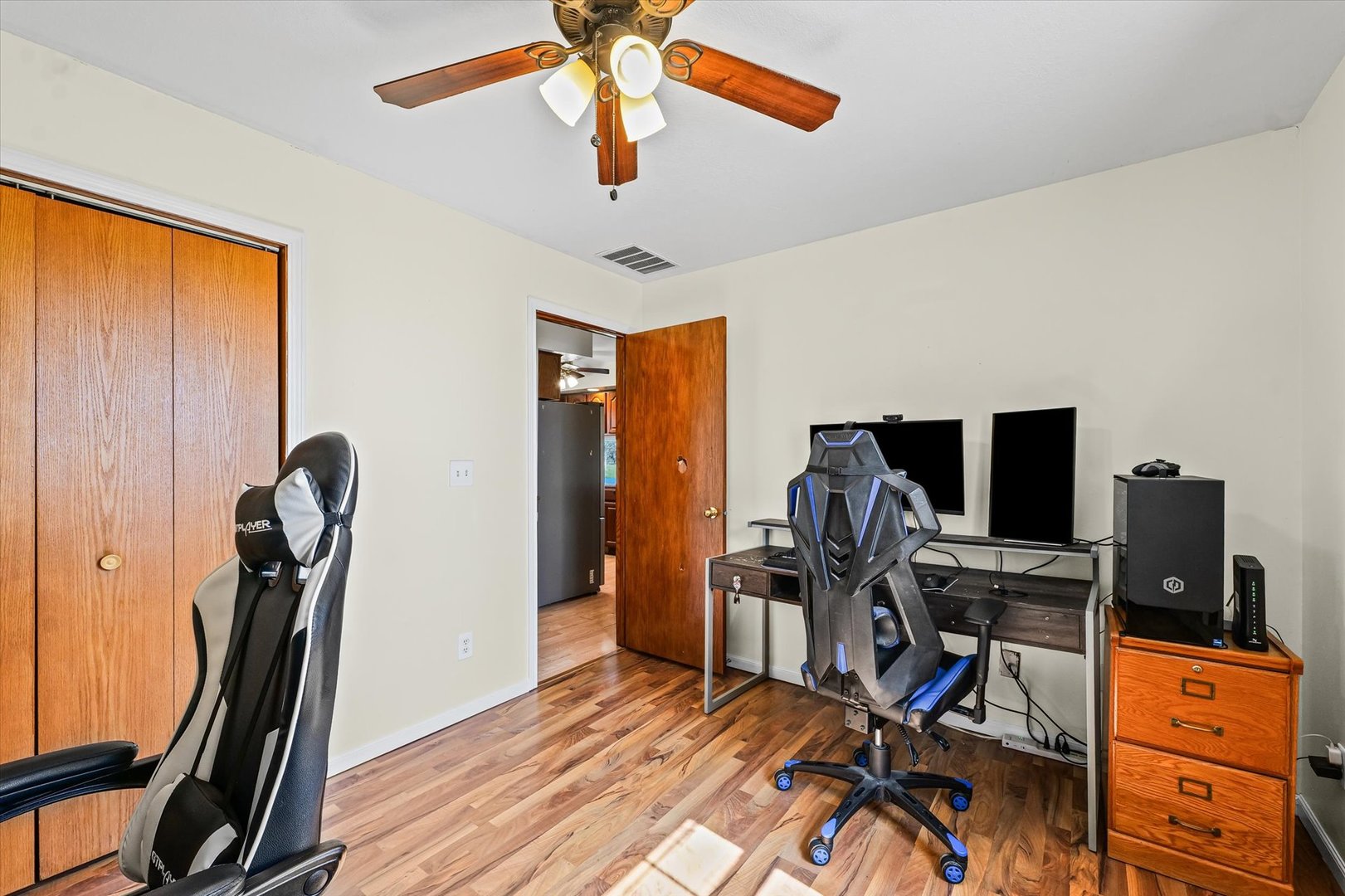 29 Falcon Pass Camargo, IL 61919 - Photo 20 of 27 a view of a workspace with furniture and a window