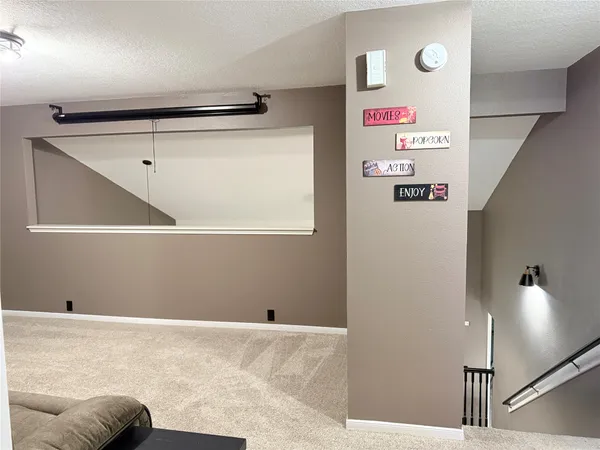 a close view of utility room